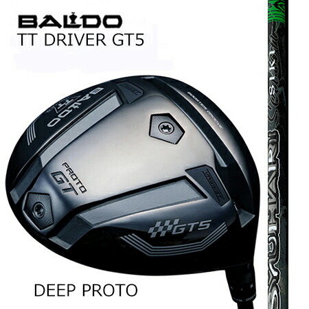 BALDO TT DRIVER GT5 PROTO ディープフェースドライバー/スリリング SYUHARI SIKI シュハリ シキ