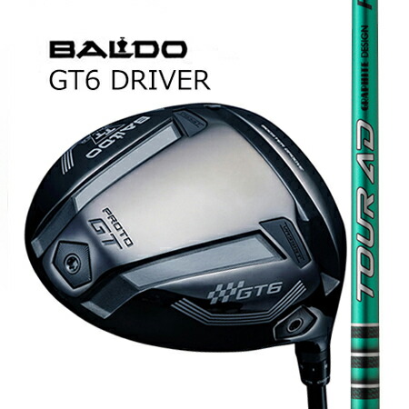 BALDO TT DRIVER GT6 PROTOシャローフェースドライバー/ グラファイトデザインTOUR AD FI 4・5・6・7