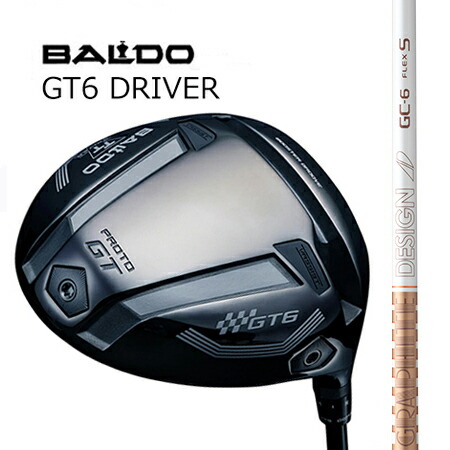 BALDO TT DRIVER GT6 PROTOシャローフェースドライバー/ グラファイトデザインTOUR AD GC 4・5・6・7