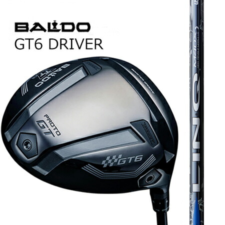 BALDO TT DRIVER GT6 PROTOシャローフェースドライバー/ USA Mamiya LIN-Q BLUE（繋がり青色）50・60・70
