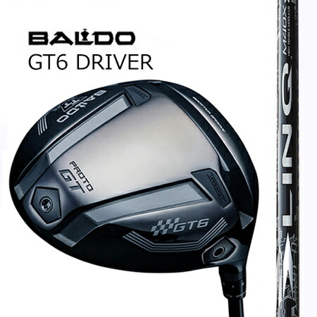 BALDO TT DRIVER GT6 PROTOシャローフェースドライバー/ LIN―Q RED EX 繋がり 白いこと EX