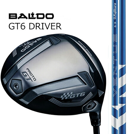 BALDO TT DRIVER GT6 PROTOシャローフェースドライバー/ Fujikura VENTUS(ベンタス) 青み24