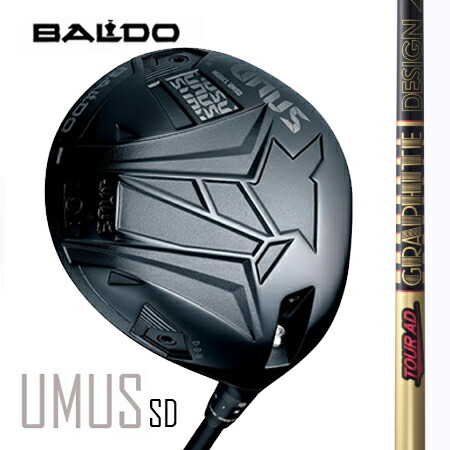BALDO UNUSウヌス MODEL SD（ストレートドロー）１番ウッド/グラファイトデザインTOUR AD CQ 4・5・6・7