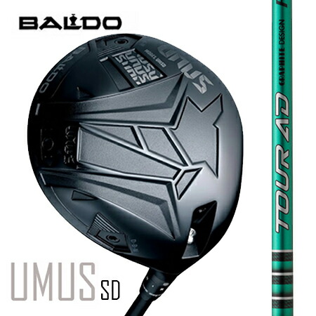 BALDO UNUSウヌス MODEL SD（ストレートドロー）１番ウッド/ グラファイトデザインTOUR AD FI 4・5・6・7