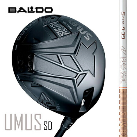 BALDO UNUSウヌス MODEL SD（ストレートドロー）１番ウッド/ グラファイトデザインTOUR AD GC 4・5・6・7