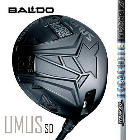 BALDO UNUSウヌス MODEL SD（ストレートドロー）１番ウッド/グラファイトデザインTOUR AD PT 4・5・6・7・8