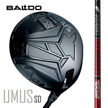 BALDO UNUSウヌス MODEL SD（ストレートドロー）１番ウッド/ グラファイトデザインTOUR AD VF 4・5・6・7