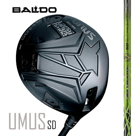 BALDO UNUSウヌス MODEL SD（ストレートドロー）１番ウッド/BASILEUS γバシレウスガンマ 40・50・60