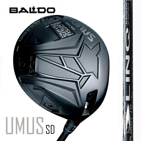 BALDO UNUSウヌス MODEL SD（ストレートドロー）１番ウッド/ LIN―Q RED EX 繋がり 白いこと EX