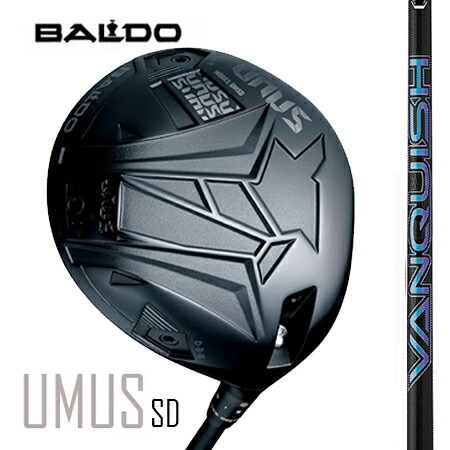 BALDO UNUSウヌス MODEL SD（ストレートドロー）１番ウッド/ VANQUISHバンキッシュ