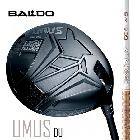 BALDO UNUSウヌス MODEL DO（ストレートフェード）１番ウッド/ グラファイトデザインTOUR AD GC 4・5・6・7