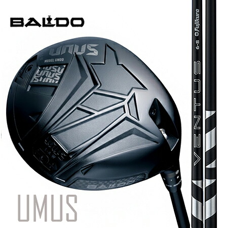 BALDO UNUSウヌス　MODEL DO（ストレートフェード）ドライバー/ Fujikura VENTUS(ベンタス) ブラック24