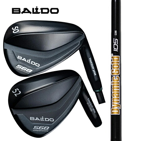 BALDOバルド COMPETIZOE 568 FORGED WEDGE TOUR KIGHT ダイナミックゴールド105 オニキスブラック クラブ-ゴルフ-ウェッジ