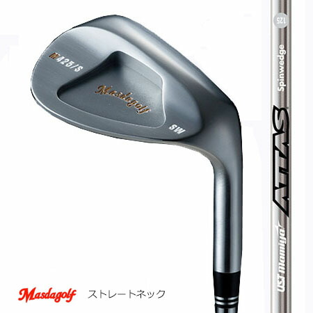 Masudagolf　マスダゴルフ スタジオウエッジ M425（ストレートネック）/ATTAS・アッタススピンウエッジ【カスタム・ゴルフクラブ】｜エムズゴルフ工房　店