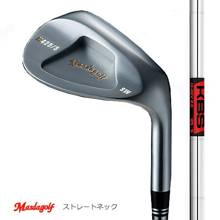 Masudagolf　マスダゴルフ スタジオウエッジ M425（ストレートネック）/FST KBS Hi Rev2.0 ウエッジ専用シャフト【カスタム・ゴルフクラブ】｜エムズゴルフ工房　店