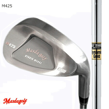 【楽天市場】Masudagolf マスダゴルフ スタジオウエッジ M425（ノーメッキ・クロムメッキ）/Ｎｅｗダイナミックゴールド95・105・120  52度・58度 2本組【カスタム・ゴルフクラブ】 : エムズゴルフ工房 楽天市場店