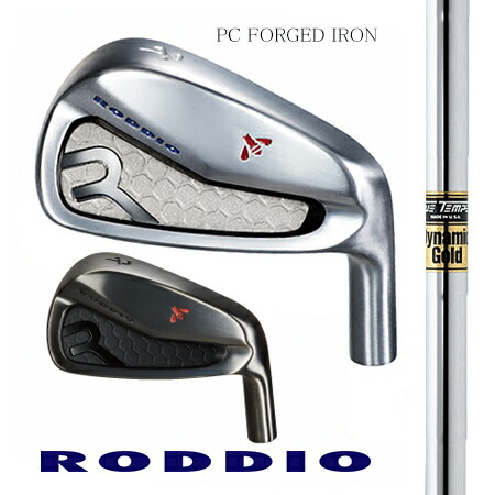 RODDIOロッディオ マイコン FORGED IRONフォージドアイアン/DG ダイナミックゴールド ＃5-9・ＰＷ 6本仕掛ける【カスタム・ゴルフ野球クラブ】