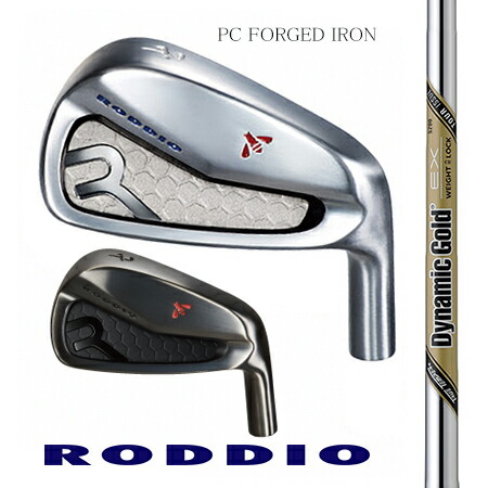 RODDIOロッディオ マイコン FORGED IRONフォージドアイアン/ダイナミックゴールドEX・ツアーイシュー＃5－9・PW 6本仕掛ける【カスタム・ゴルフ野球クラブ】