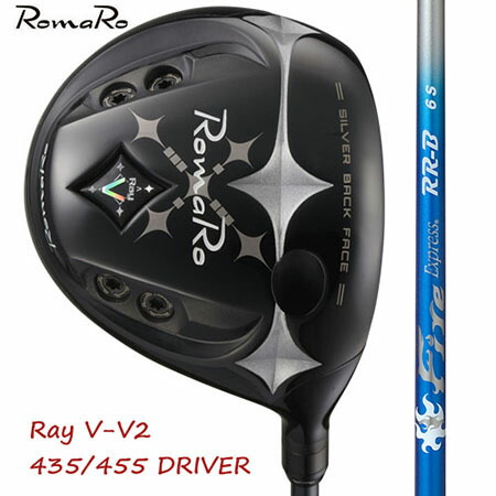 RomaRo ロマロ Ray V V2 435/455 １番ウッド（高手向かいあり）/コンポジットテクノFire Exspress RG-Dファイヤーエクスプレス アールジィーディー