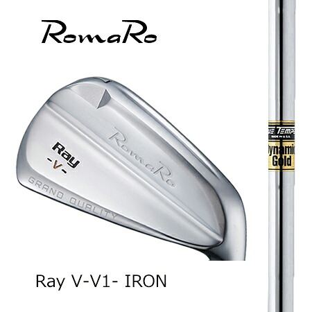 RomaRoロマロ Ray V1アイアン/DG ダイナミックゴールド　＃5－9ＰＷ　6本セット