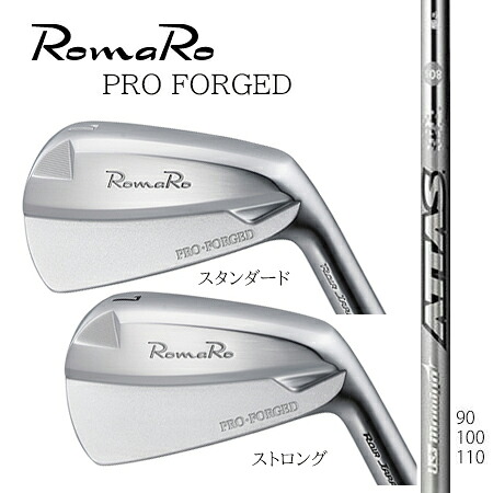 RomaRoロマロ　PRO FORGEDアイアン/ATTASアッタスIRON 40・50・60・80　＃5-9・PW　6本セット