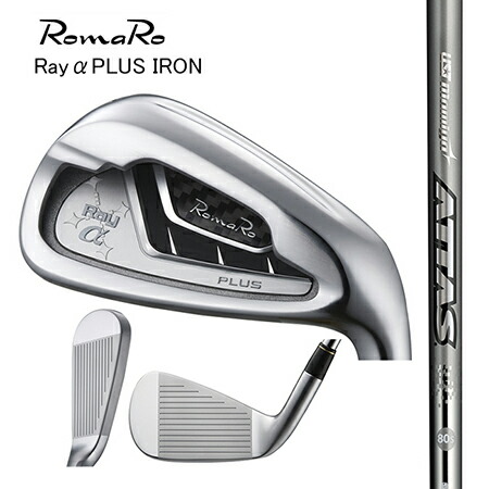 RomaRoロマロ　Ray αPLUSアイアン/ATTASアッタスIRON 10　#5-PW　6本セット 120,450円