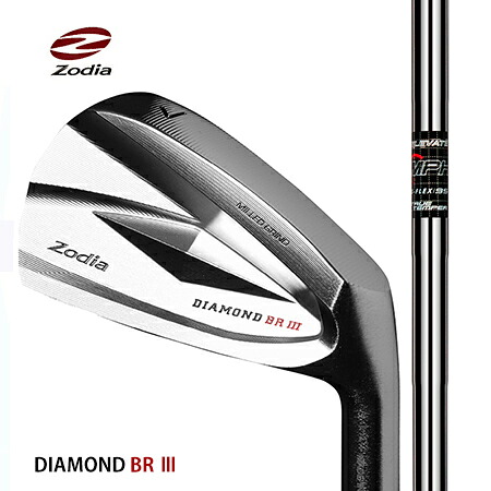 ZodiaゾディアDIAMOND BR 3アイアン/TRUE TEMPER ELEVATEエレベートMPH95 ＃5-9・ＰＷ 6本仕掛ける【カスタム・ゴルフ野球クラブ】 メンズクラブ-クラブ