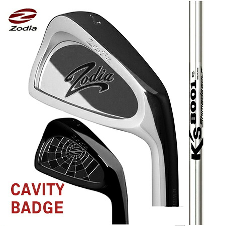 ZodiaゾディアCAVITY BADGE/K's8001　＃5-9・ＰＷ　6本セット【カスタム・ゴルフクラブ】｜エムズゴルフ工房　店
