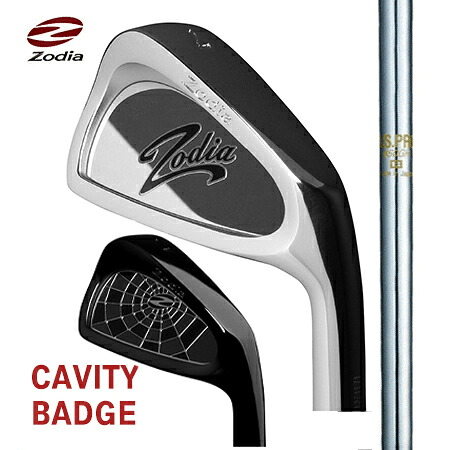 ZodiaゾディアCAVITY BADGE/日本シャフト・ＮＳ850ＧＨ　＃5-9・ＰＷ　6本セット【カスタム・ゴルフクラブ】｜エムズゴルフ工房　店