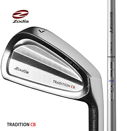 ZodiaゾディアTRADiTiON トラディションCBアイアン/OT iron75・85・95・105 #5-9・PW　6本セット【カスタム・ゴルフクラブ】 レフティモデル有り｜エムズゴルフ工房　店