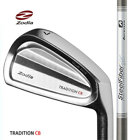 ZodiaゾディアTRADiTiON 言い慣わしCBアイアン/TRUE TEMPER スチール写真衣料繊維fc つづき物  ＃5-9・ＰＷ 6本仕掛ける【カスタム・ゴルフ野球クラブ】 レフティモデル有り メンズクラブ-アイアン-ゴルフ