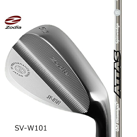 【メーカー在庫限り】Zodia ゾディア SV-W101ウエッジ/ATTAS　スピンウエッジ　80・100・125｜エムズゴルフ工房　店 26,455円