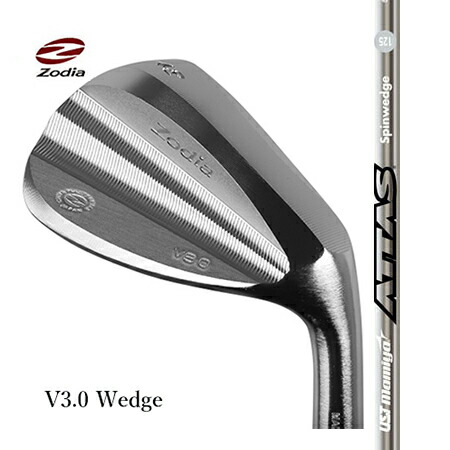Zodia ゾディア V3.0ウエッジ(レフティ相応う）/ATTAS スピンウエッジ 80・100・125 メンズクラブ-スポーツ・アウトドア-クラブ