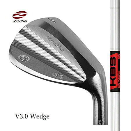 Zodia ゾディア V3.0ウエッジ(レフティ対応）/FST KBS 610 WEDGE ウエッジ専用シャフト｜エムズゴルフ工房　店