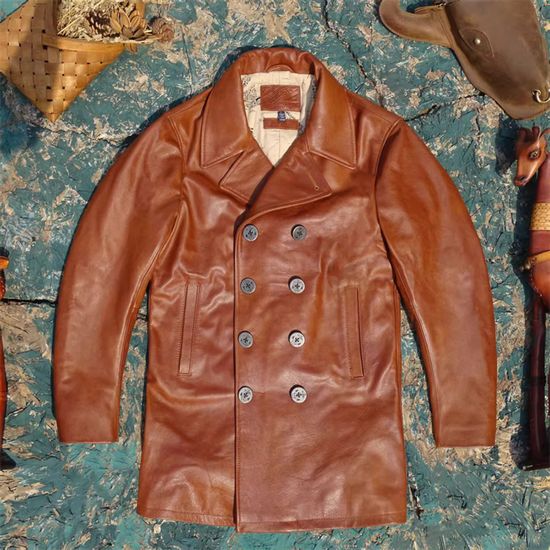 ヴィンテージ レザージャケット ダークブラウン　牛革　短丈 ZARA リアルレザージャケット（牛革） ダークブラウン