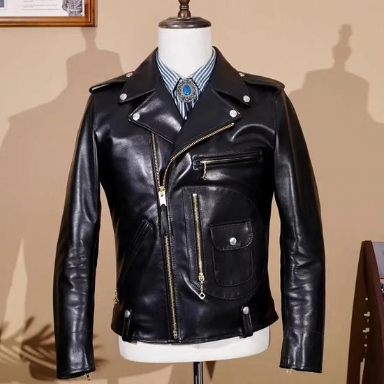 希少★vintage★MA-1★ブラックレザー★レザージャケット★牛革 希少】ヴィンテージ オーバーサイズ レザージャケット ブラック