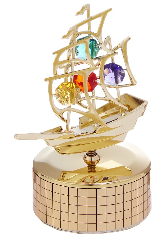 新品未使用 SWAROVSKI スペクトラ オルゴール メリーゴーランド arajin1990_sw-38