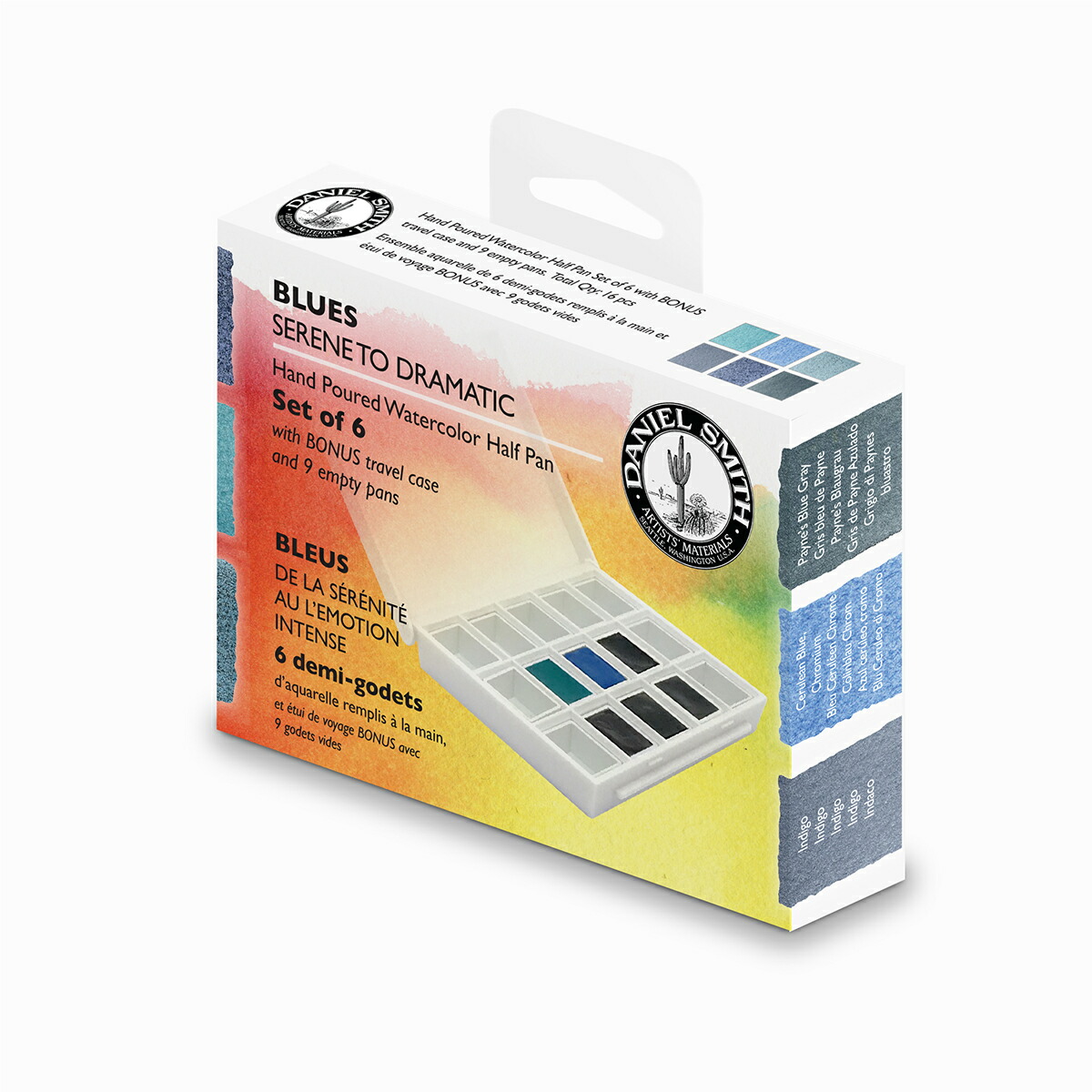 Daniel Smith ダニエルスミス 固形水彩絵具 ハーフパン 24色 51Oq31BserL._AC_UF894,