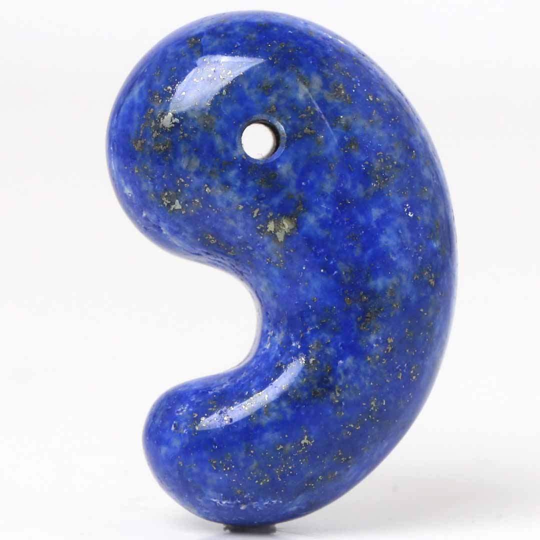 楽天市場】出雲型勾玉30ミリ 青めのう 勾玉 めのや 天然石