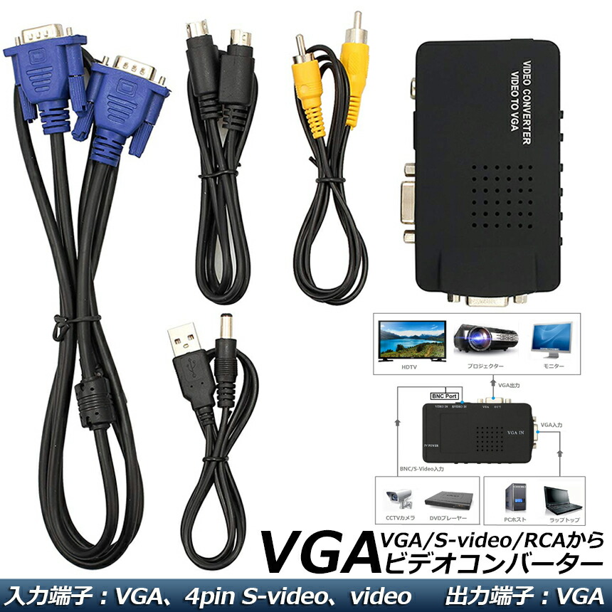 MyGica v2vproビデオto VGAコンバータ/ビデオ MyGica V2V Pro Video to VGA Monitor Converter | eBay