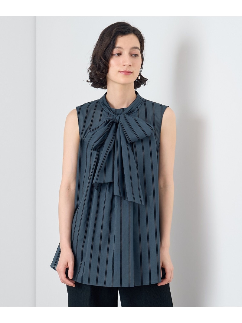 楽天市場】【SALE／70%OFF】シアージョーゼットボウタイブラウス ANAYI