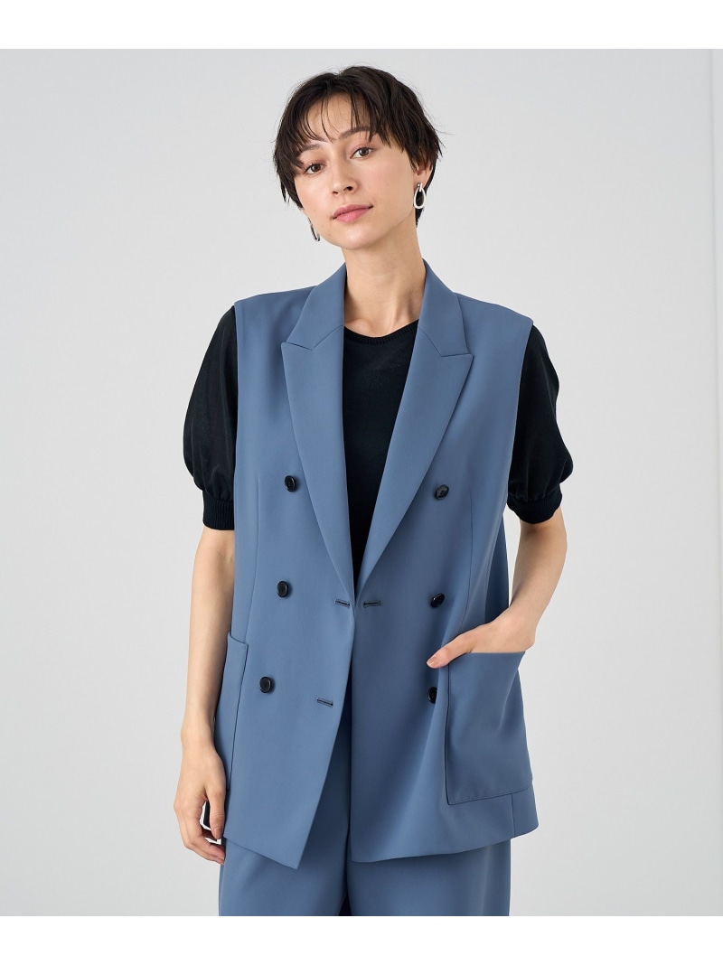 楽天市場】【SALE／50%OFF】デニムライクポケットジレ ANAYI