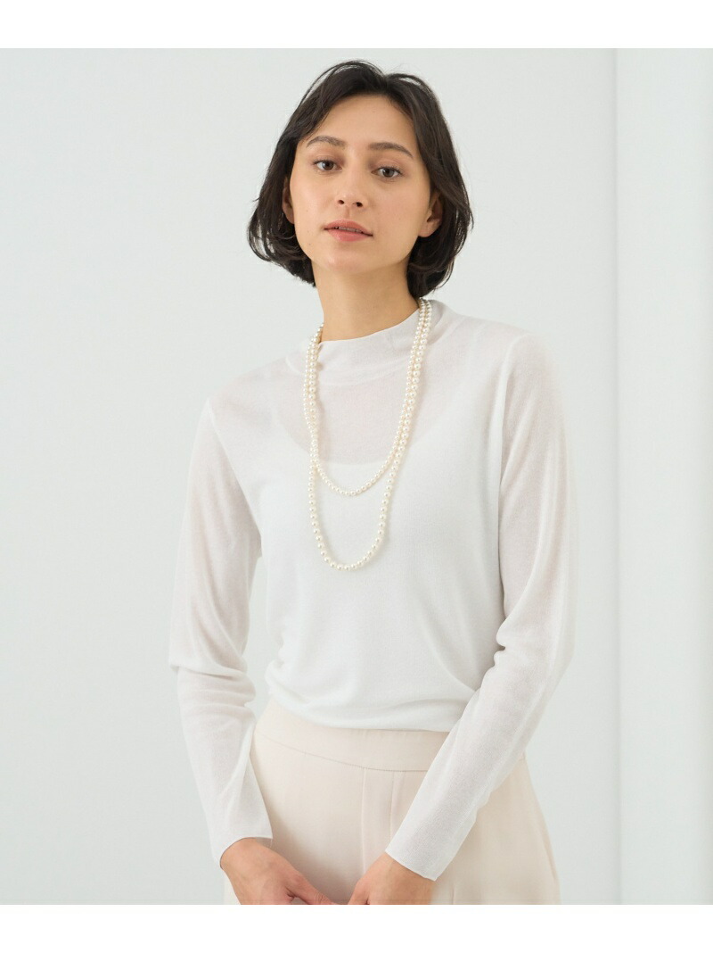 フルニードルハイネック プルオーバー ANAYI アナイ ニット ホワイト[Rakuten アナイ Fashion] トップス ブラック トップス |  freireoliveira.com.br