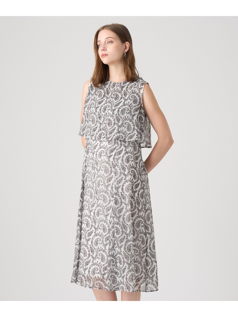 楽天市場】【SALE／60%OFF】ウールジョーゼットVネックワンピース