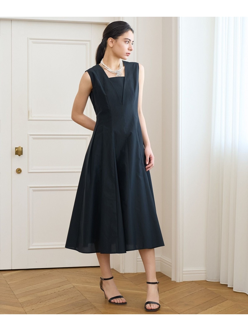 楽天市場】【SALE／60%OFF】ウールジョーゼットVネックワンピース