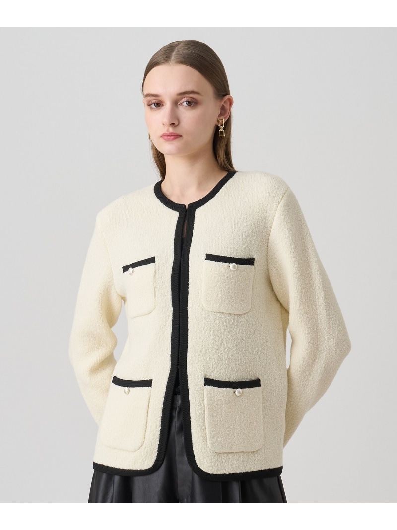 楽天市場】【SALE／30%OFF】メランジュツイード カーディガン ANAYI