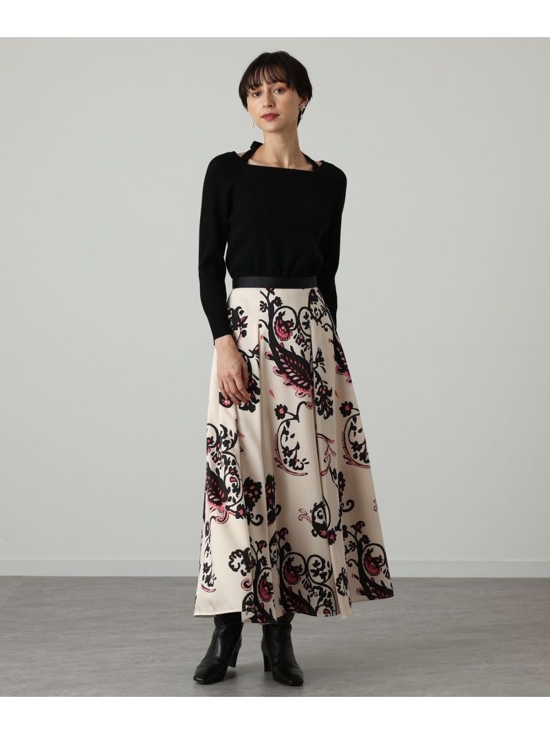 楽天市場】【SALE／70%OFF】モザイクフラワーレースタイトスカート