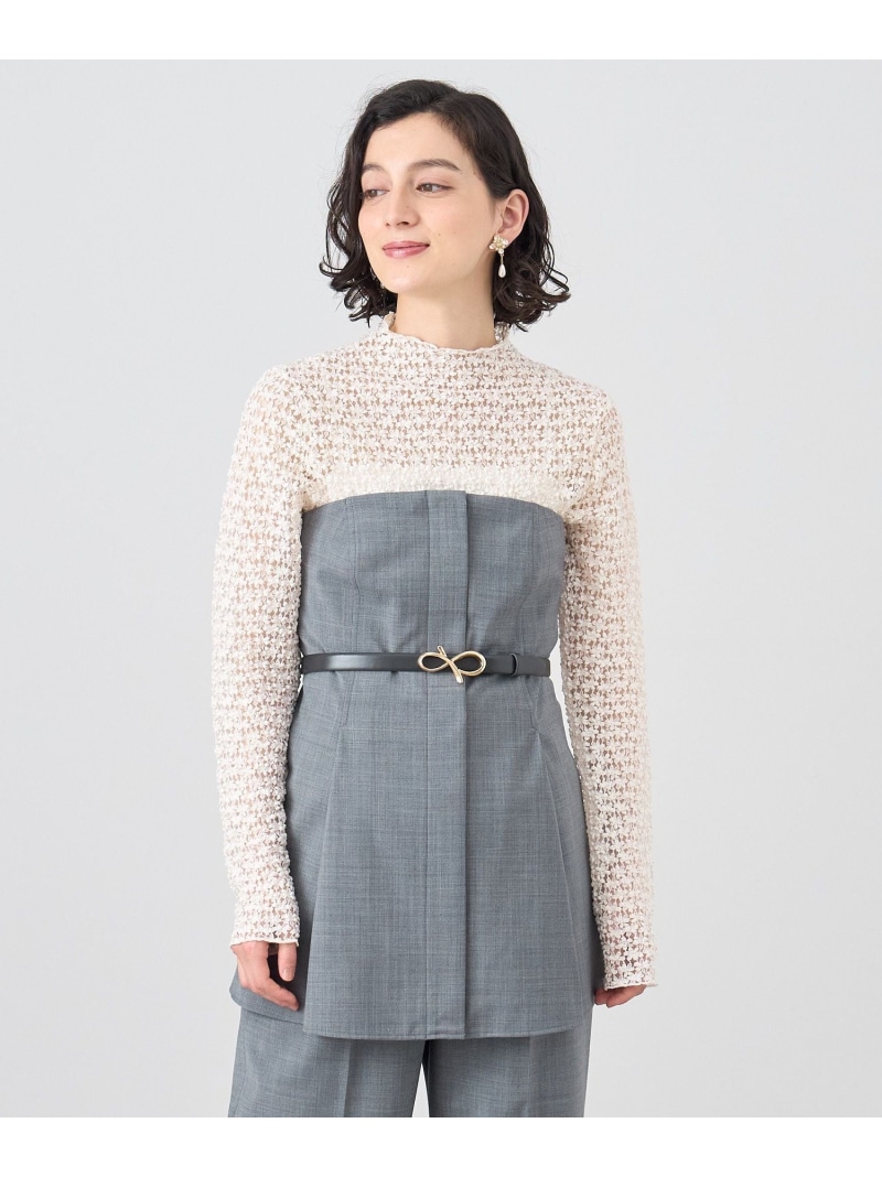 楽天市場】【SALE／50%OFF】ブッチャーツィードビスチェ ANAYI アナイ