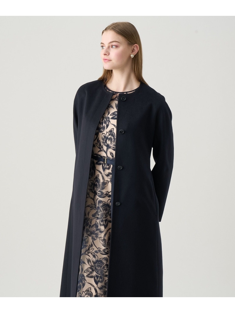 楽天市場】【SALE／40%OFF】ダブルビーバークルーコート ANAYI アナイ