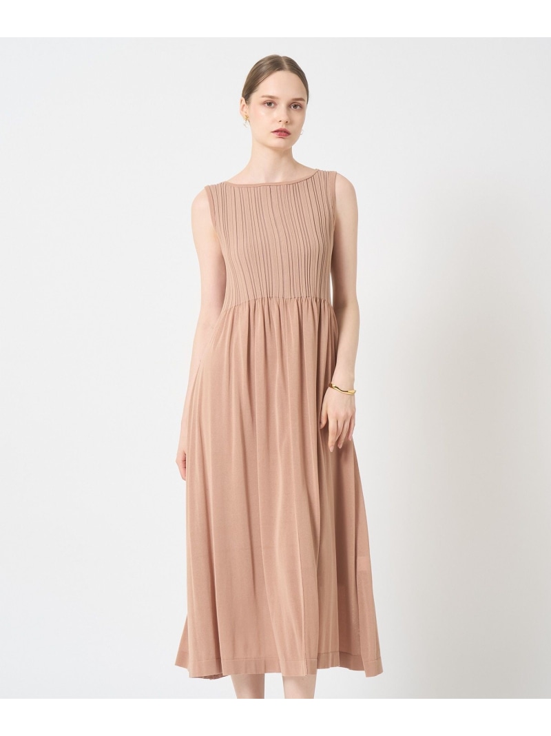 【SALE／40%OFF】ランダムリブロング ワンピース ANAYI アナイ ワンピース・ドレス ワンピース ブラック レッド ピンク【RBA_E】【送料無料】[ Fashion]